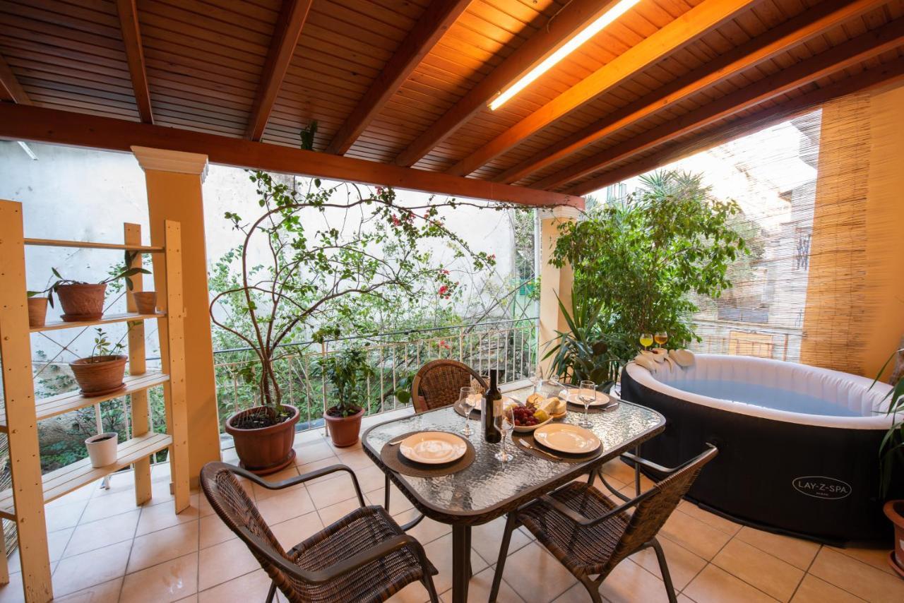 Luxury Katrinas Apartment With Outdoor Jacuzzi Corfu (city) Exterior foto
