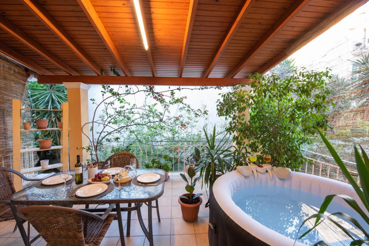 Luxury Katrinas Apartment With Outdoor Jacuzzi Corfu (city) Exterior foto